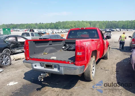 2008 Chevrolet Silverado 1500 Work Truck из США, поврежденный, VIN 1GCEC14C38E143045